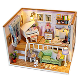 3D Румбокс «Because of You»» Ляльковий будиночок DIY DollHouse, фото 4