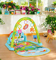Розвиваючий килимок 710*470 мм для немовляти HB 0027 з піаніно (світиться)
