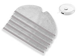 Серветка 5шт для  Roborock S5 Max,S6 Pure, S6 MaxV, S51, S50, S55, S4, Q8 Max, Q5 Pro и Q7 Max