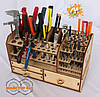Органайзер для майстерні "Майстер 6+3" Ящик для зберігання иструмента Конструктор (OMM 6+3), фото 7