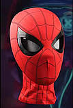 Маска Людини-Павука з ефектом рухомих очей, Spider Man Cosplay Mask, фото 8