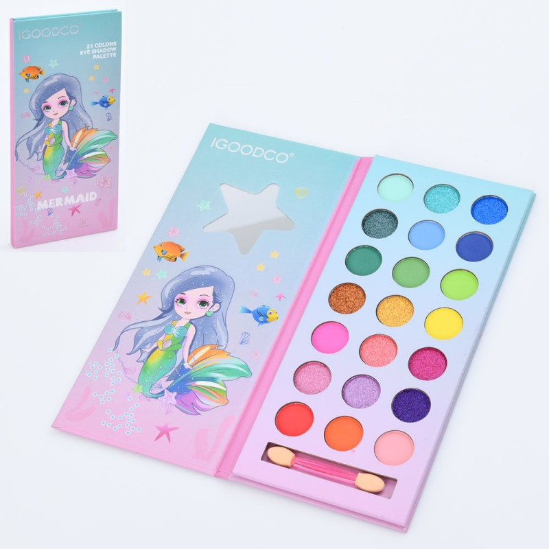 Косметика дитяча LK2884, тіні, пензлик, фото 1