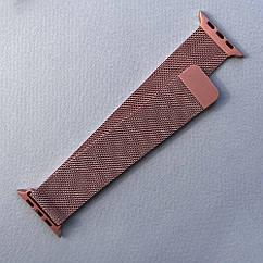 Металевий ремінець Apple Watch 42 - 44 мм рожеве золото
