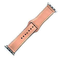 Шкіряний ремінець Apple Watch 42 - 44 мм (рожевий)