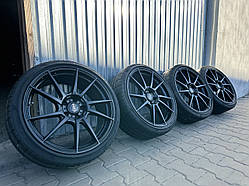 Диски чорні DOTZ 5/112 R19 8J ET35 AUDI RS3, GOLF GTI