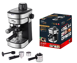 Ріжкова кавомашина/кавоварка Еспресо Barista 2200Вт 4Bar 1,5л Zepline ZP-6910 на 4 склянки