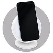 Бездротова колонка із зарядним пристроєм для телефонів FG231110038P-1 Білий, фото 4