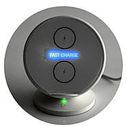 Бездротова колонка із зарядним пристроєм для телефонів FG231110038P-1 Білий, фото 3