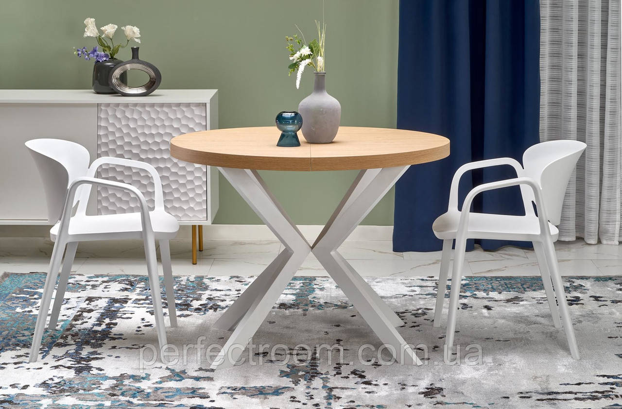 Стiл розкладний Halmar PERONI 100-250/100/75 см