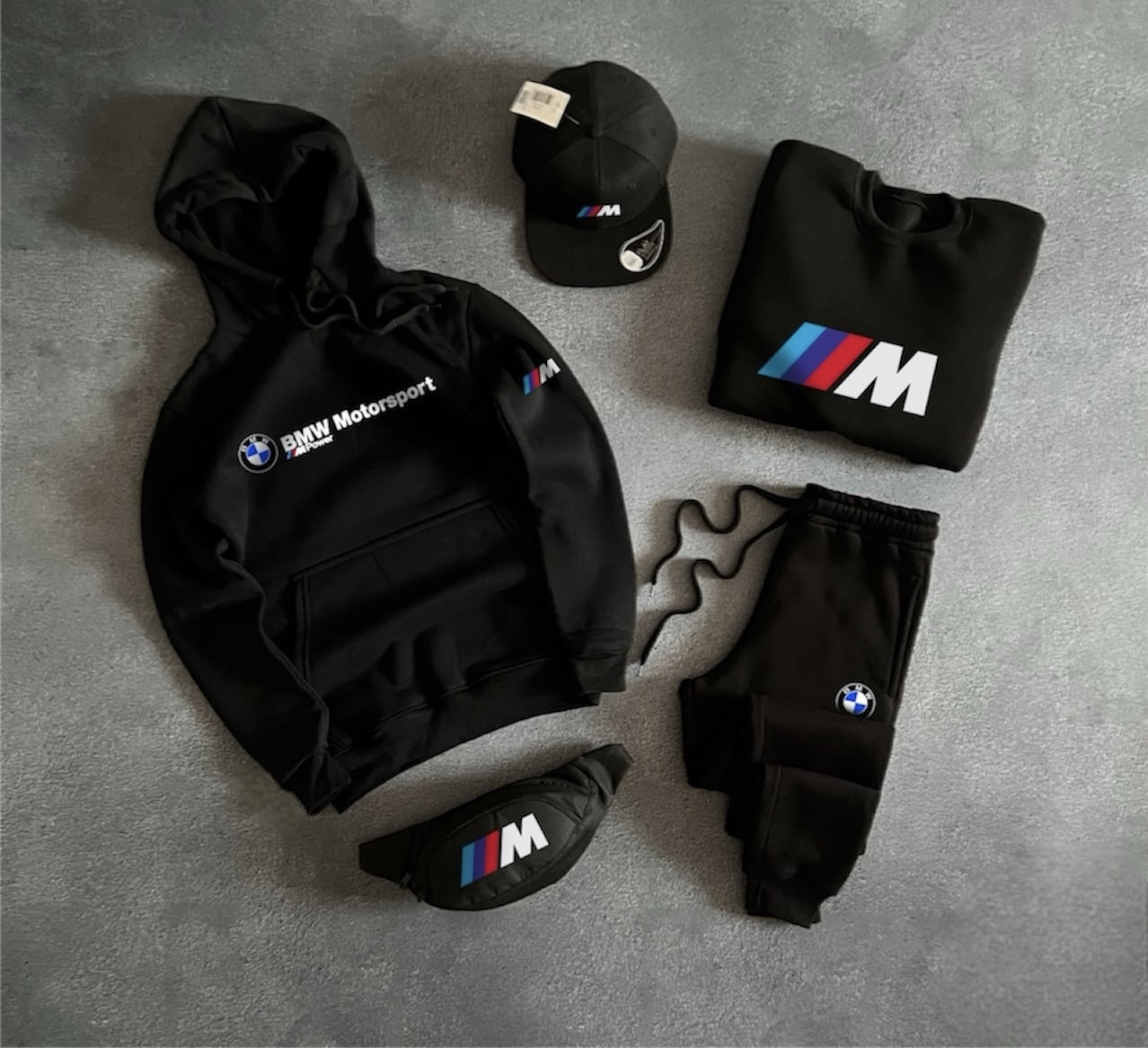 Чоловічий теплий спортивний костюм BMW (комплект)