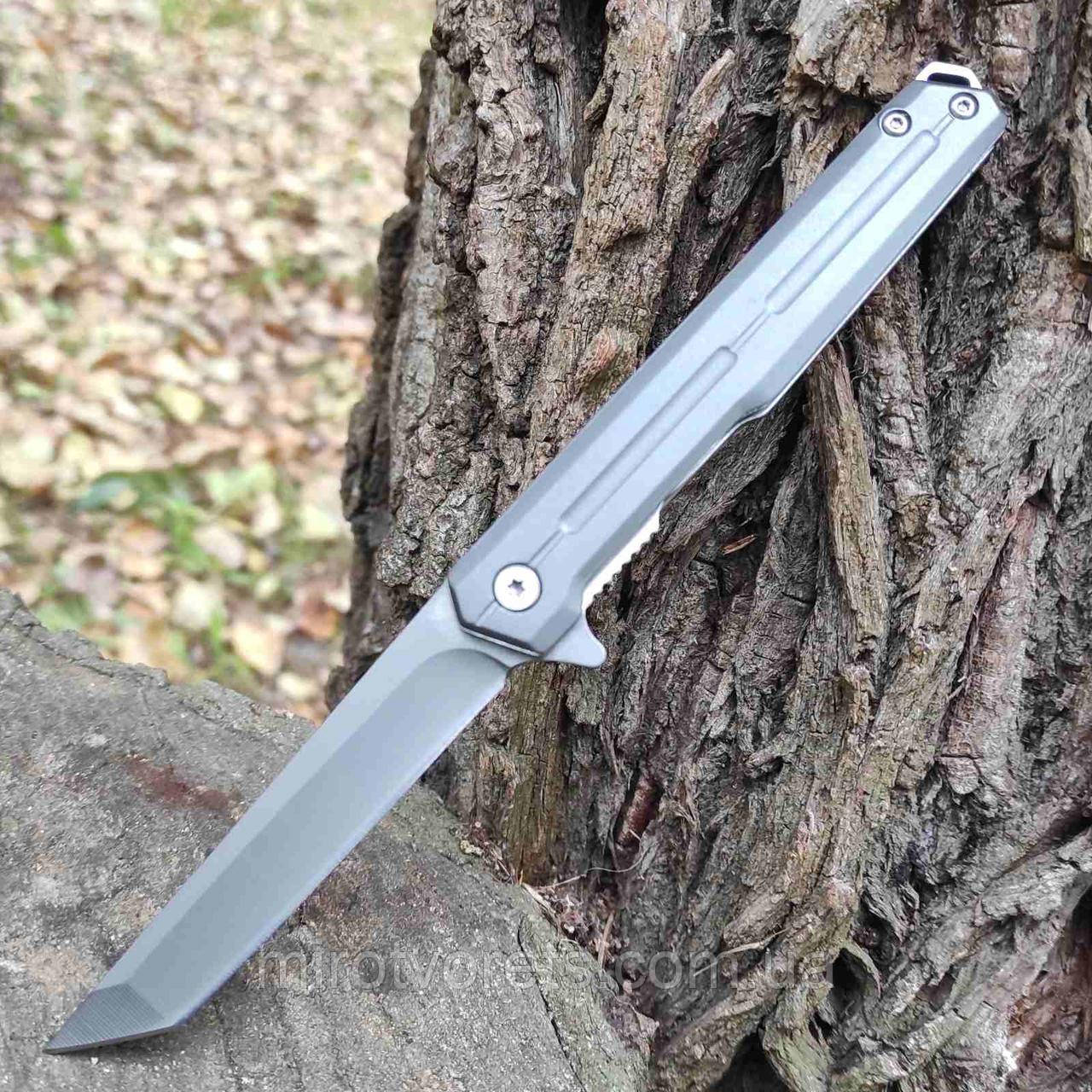 Ніж на підшипниках Silver Tanto, фліппер