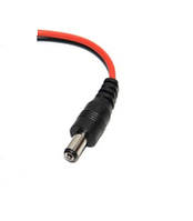 Штекер DC тато підпайки роз'єм 5.5 2.1 мм зі шнуром 30мм