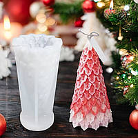 Молд "Christmas Tree" великий L, дуже м'який та еластичний силікон, бл. 15 см