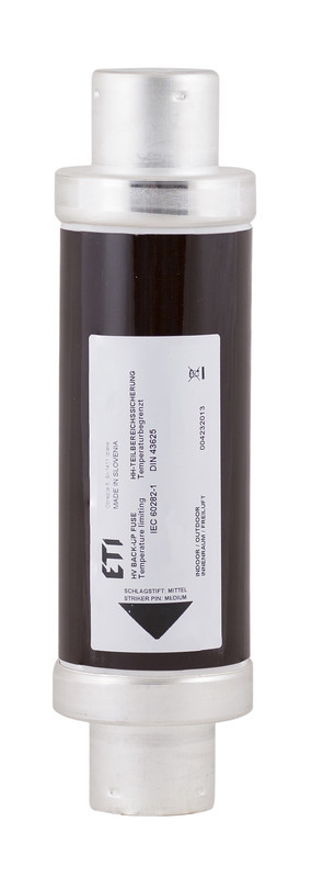 Запобіжник плавкий 32A VVT-D3 80N 12кВ 50кА 192мм контакт THERMO/Ni [4232112] ETI, фото 1