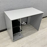 Стіл манікюрний стаціонарний із відкритими полицями V378, фото 2