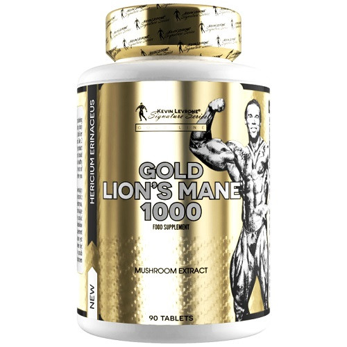 Активне довголіття Kevin Levrone Gold Lion's Mane 1000 mg (90 таблеток.)