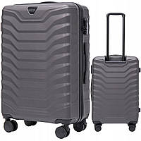 Дорожня Валіза Wings PEA01 S Темно-сірий