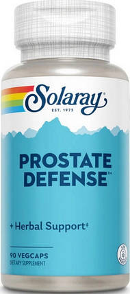 Для підтримки простати Solaray Prostate Defense 90 veg caps, фото 1