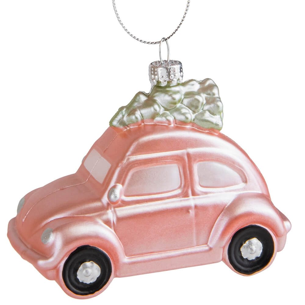 Ялинкова іграшка Машина з ялинкою 6х7х11 см 12007-173 пластик