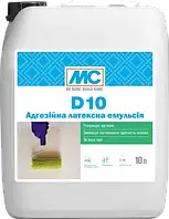 D 10 Адгезійна латексна емульсія / Добавка для розчинів