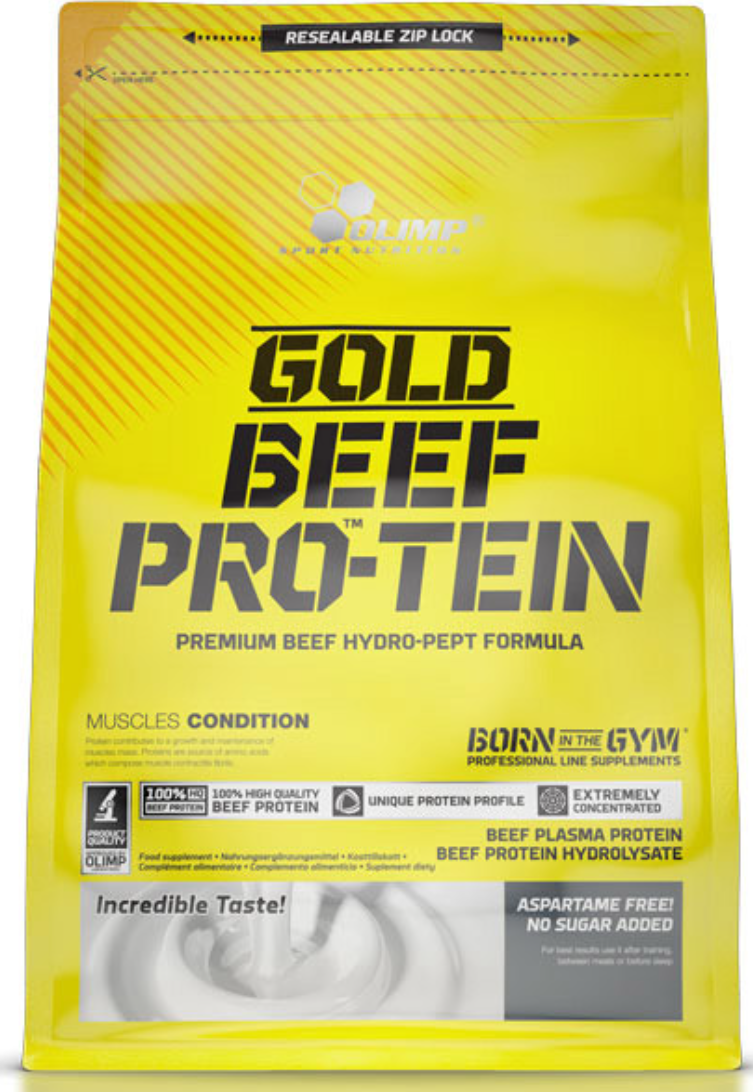 Яловичий протеїн OLIMP Gold BEEF Pro-Tein 700 g клубника
