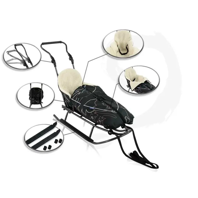 Санки 6 в 1 Prampol Rasper