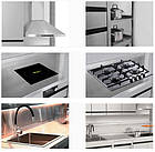 Кухонний модуль 500х700 мм, кухонна тумба 3 ящики, модульна кухня, модуль нейтральний з 3-ма ящиками, металева кухонна тумба, фото 6