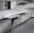 Кухонний модуль 500х700 мм, кухонна тумба 3 ящики, модульна кухня, модуль нейтральний з 3-ма ящиками, металева кухонна тумба, фото 4