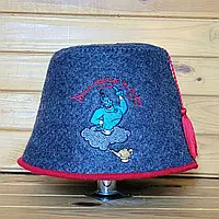 Шапка для сауни G "Феска Володар Пару" сіра геотекстиль