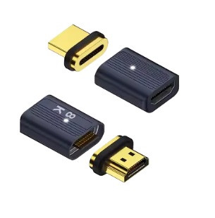 HDMI-HDMI адаптер UltraHD 2.1 із магнітним конектором 8K 60HZ 4K 120HZ High-Speed