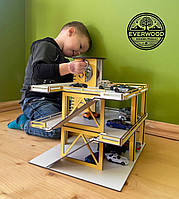 Гараж-парковка для машинок EverWood з ліфтом