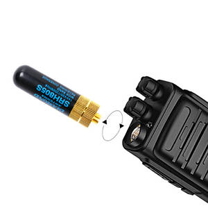 Антена трьохдіапазонна 144/430/1200МГц, для рацій BaoFeng, Kenwood SRH805S