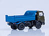 Модель Вантажівка Самоскид МАЗ-5551 (рання кабіна, хакі-синій), 1988 | Автоісторія, фото 3