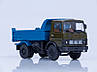 Модель Вантажівка Самоскид МАЗ-5551 (рання кабіна, хакі-синій), 1988 | Автоісторія, фото 4