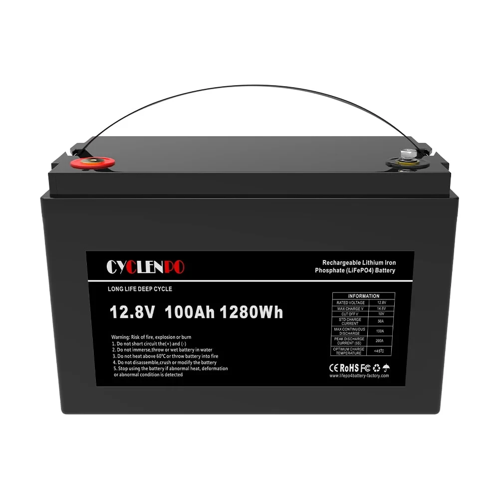 Літієвий акумулятор Cyclen 100AH 12.8V LiFePo4, фото 1