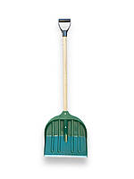 Лопата велика снігоприбиральна пластмасова (крім оцинкований профіль) "Леміра" з держаком