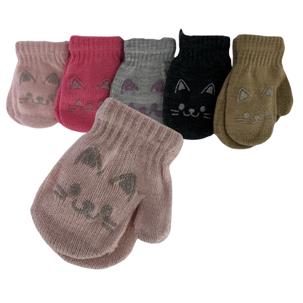 ОПТ Дитячі рукавиці для малюків, р. 10 (0-6 мліс), виробник Польща (12шт/набір), фото 1