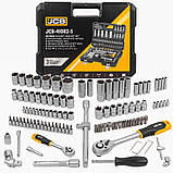 Набір інструментів 108 од. 1/4", 1/2" ( 6гр.) JCB Tools JCB-41082-5, фото 3