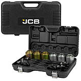 Набір інструментів для заміни сайлентблоків, втулок та підшипників JCB Tools 26 од. JCB-933T1, фото 2
