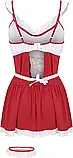 Костюм для рольових ігор покоївка у червоному кольорі, фото 4