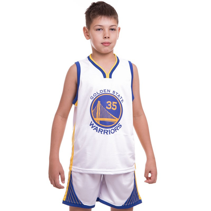 Форма баскетбольна дитяча, підліткова Basketball Uniform NBA Golden State Warriors (BA-0973)