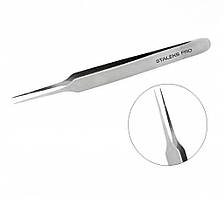 Staleks Pro Expert 40 Type 10 - професійний пінцет (прямий) для вій з нержавіючої сталі