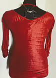 Святкова блуза з золотим напиленням 46 48 50  Dolce Vita, фото 5