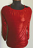 Святкова блуза з золотим напиленням 46 48 50  Dolce Vita, фото 9