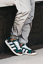 Чоловічі Кросівки Adidas LWST x Bape Green Brown White / Адідас ЛВСТ Бейп Зелені з Коричневим та Білим, фото 6