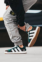 Чоловічі Кросівки Adidas LWST x Bape Green Brown White / Адідас ЛВСТ Бейп Зелені з Коричневим та Білим, фото 5