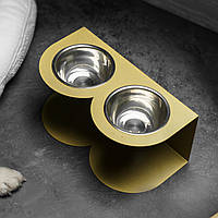 Столик із мисками для собак