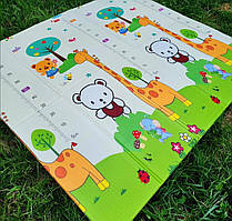 Дитячий розвиваючий термоковрик для повзання, двосторонній, 120*180 см