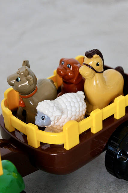 Трактор фермера з причепом Limo Toy М 5572 | Lolly Dolly