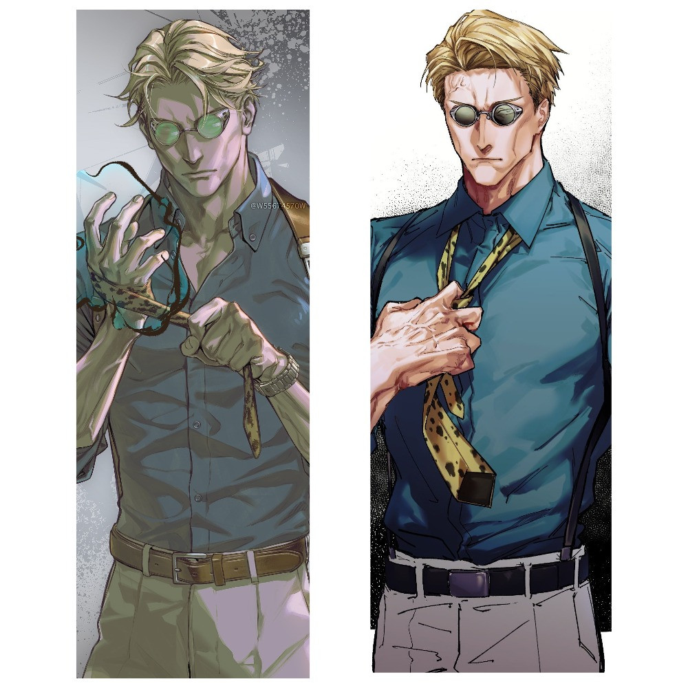 Дакімакура 180х60 см Нанамі Кенто Магічна битва дзюдзюцу кайсен Kento Nanami  Подушка з наволочкою обнімашка, фото 1